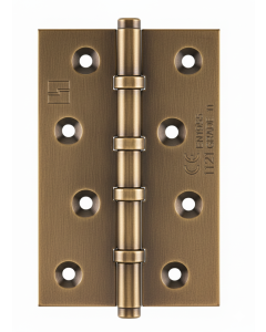 Simonswerk 1540CE Ball Race Brass Butt Hinges 100mm x 65mm c/w Screws Antique Brass