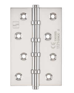 Simonswerk 1540CE Ball Race Brass Butt Hinges 100mm x 65mm c/w Screws Polished Chrome