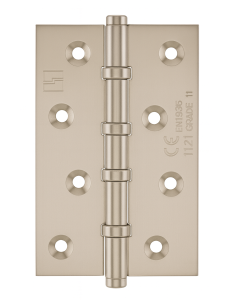 Simonswerk 1540CE Ball Race Brass Butt Hinges 100mm x 65mm c/w Screws Pearl Nickel