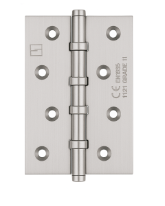 Simonswerk 1540CE Ball Race Brass Butt Hinges 100mm x 65mm c/w Screws Satin Chrome