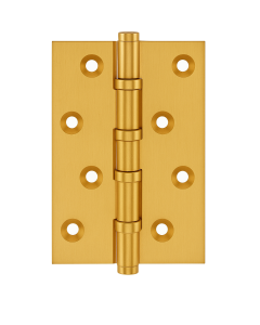 Simonswerk 1540 Ball Race Brass Butt Hinges 100mm x 65mm c/w Screws Honeycombe