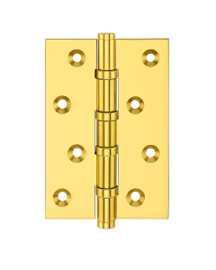 Simonswerk 1540 Ball Race Brass Butt Hinges 100mm x 65mm c/w Screws Self Colour