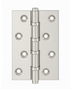 Simonswerk 1540 Ball Race Brass Butt Hinges 100mm x 65mm c/w Screws Pearl Nickel
