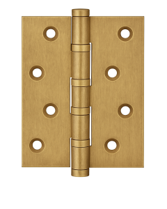 Simonswerk 1550 Ball Race Brass Butt Hinges 100mm x 75mm c/w Screws Aged Brass