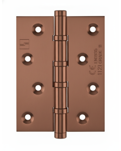 Simonswerk 1550CE Ball Race Brass Butt Hinges CE marked FD30 fire rated 100mm x 75mm c/w Screws Copper Bronze
