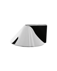 Karcher Design Z1923 door stop satin chrome 50 mm half-round