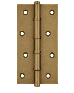 Simonswerk 1580 Ball Race Brass Butt Hinges 152.4mm x 75mm c/w Screws Aged Brass