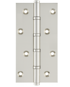 Simonswerk 1580 Ball Race Brass Butt Hinges 152.4mm x 75mm c/w Screws Polished Nickel