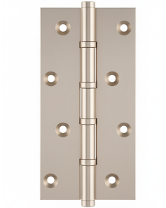 Simonswerk 1580 Ball Race Brass Butt Hinges 152.4mm x 75mm c/w Screws Pearl Nickel