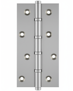 Simonswerk 1580 Ball Race Brass Butt Hinges 152.4mm x 75mm c/w Screws Satin Chrome