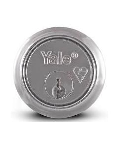 Yale 1109 Replacement Rim Cylinder 2 Keys Satin Chrome B-1109-SC