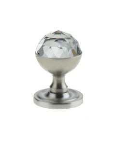 Frelan 2018 Acorn crystal mortice furniture 52mm 2018SC Satin Chrome