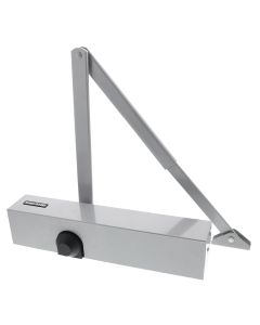 BRITON 2130 B.C Size 2-6 Overhead Door Closer With Backcheck - Silver (SES)
