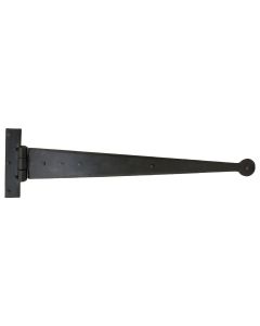 From The Anvil 33009 Black 18" Penny End T Hinge (pair)