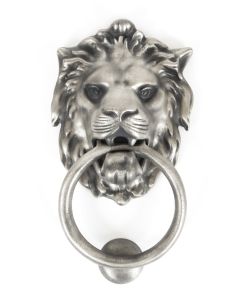 From The Anvil 33019 Antique Pewter Lion Head Knocker