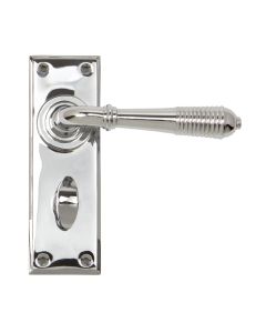 From The Anvil 33308 Polished Chrome Reeded Lever Bathroom Set