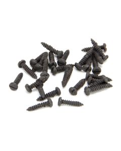 From The Anvil 33401 Beeswax 4 x 1/2" Round Head Screws (25)