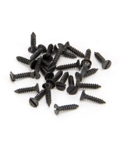 From The Anvil 33402 Black 4 x 1/2" Countersunk Screws (25)