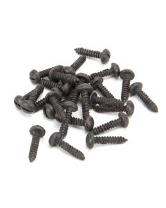 From The Anvil 33412 Beeswax 8 x 3/4" Round Head Screws (25)