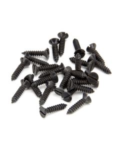 From The Anvil 33413 Black 8 x 3/4" Countersunk Screws (25)