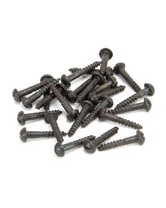From The Anvil 33415 Beeswax 8x1" Round Head Screws (25)