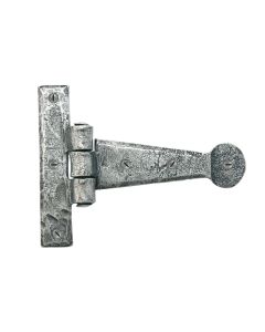 From The Anvil 33650 Pewter 4" Penny End T Hinge (pair)