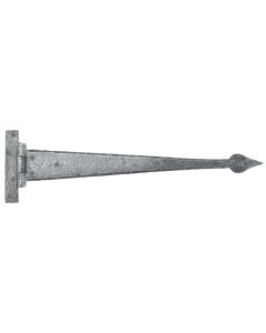 From The Anvil 33654 Pewter 18" Arrow Head T Hinge (pair)