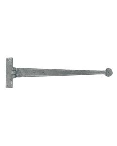 From The Anvil 33656 Pewter 18" Penny End T Hinge (pair)