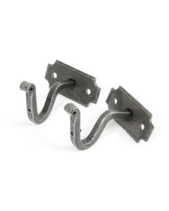 From The Anvil 33736 Pewter Mounting Bracket (pair)