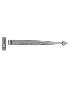 From The Anvil 33742 Pewter 24" Hook & Band Hinge (pair)