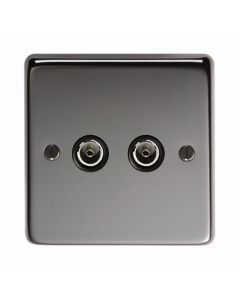 From The Anvil 34230 BN Double TV Socket