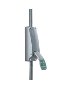 BRITON 372E Push Pad Vertical Bolt - Silver (SES)