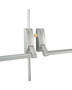 BRITON 377 Push Bar Double Rebated Door Panic Set - RH