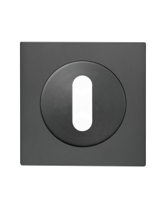 Karcher Design EZ1340 BB 89 3 piece rose, standard keyhole Escutcheons titan grey