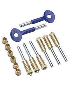 Yale P119 Sash Window Bolts X 6 Polished Brass P-6P119-6