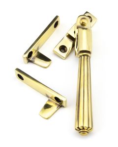 From The Anvil 45344 Aged Brass Night-Vent Locking Hinton Fastener