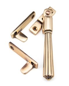From The Anvil 45348 Polished Bronze Night-Vent Locking Hinton Fastener