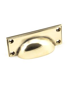 From The Anvil 45400 Aged Brass Art Deco Drawer Pull