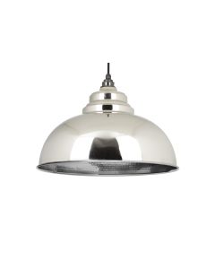 From The Anvil 45472 Hammered Nickel Harborne Pendant