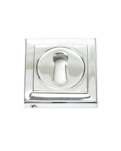 From The Anvil 45690 Polished Chrome Round Escutcheon (Square) Polished Chrome