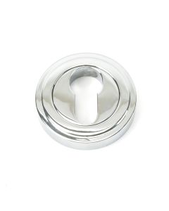 From The Anvil 45713 Polished Chrome Round Euro Escutcheon (Beehive) Polished Chrome