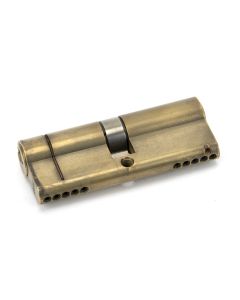 From The Anvil 45831 Aged Brass 40/40 5pin Euro Cylinder KA