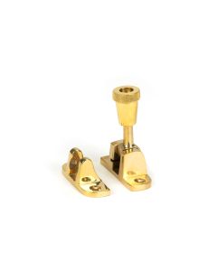 From The Anvil 45942 Polished Brass Brompton Brighton Fastener (Radiused) Polished Brass