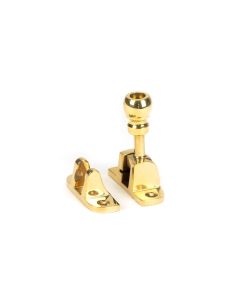 From The Anvil 45957 Polished Brass Mushroom Brighton Fastener (Radiused) Polished Brass