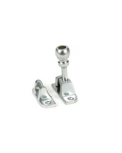 From The Anvil 45961 Satin Chrome Mushroom Brighton Fastener (Radiused) Satin Chrome