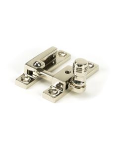 From The Anvil 45988 Polished Nickel Prestbury Quadrant Fastener - Narrow Polished Nickel