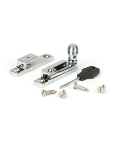 From The Anvil 45994 Polished Chrome Beehive Quadrant Fastener - Narrow Polished Chrome