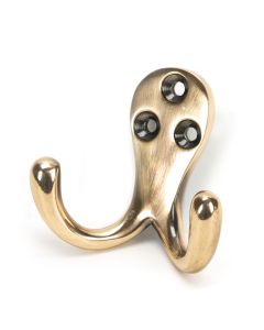 From The Anvil 46300 Polished Bronze Celtic Double Robe Hook