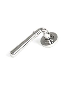 From The Anvil 46514 Polished Marine SS (316) Newbury Lever on Rose Set (Plain) Polished Marine SS (316)