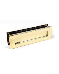 From The Anvil 46549 Polished Brass Traditional Letterbox Polished Brass